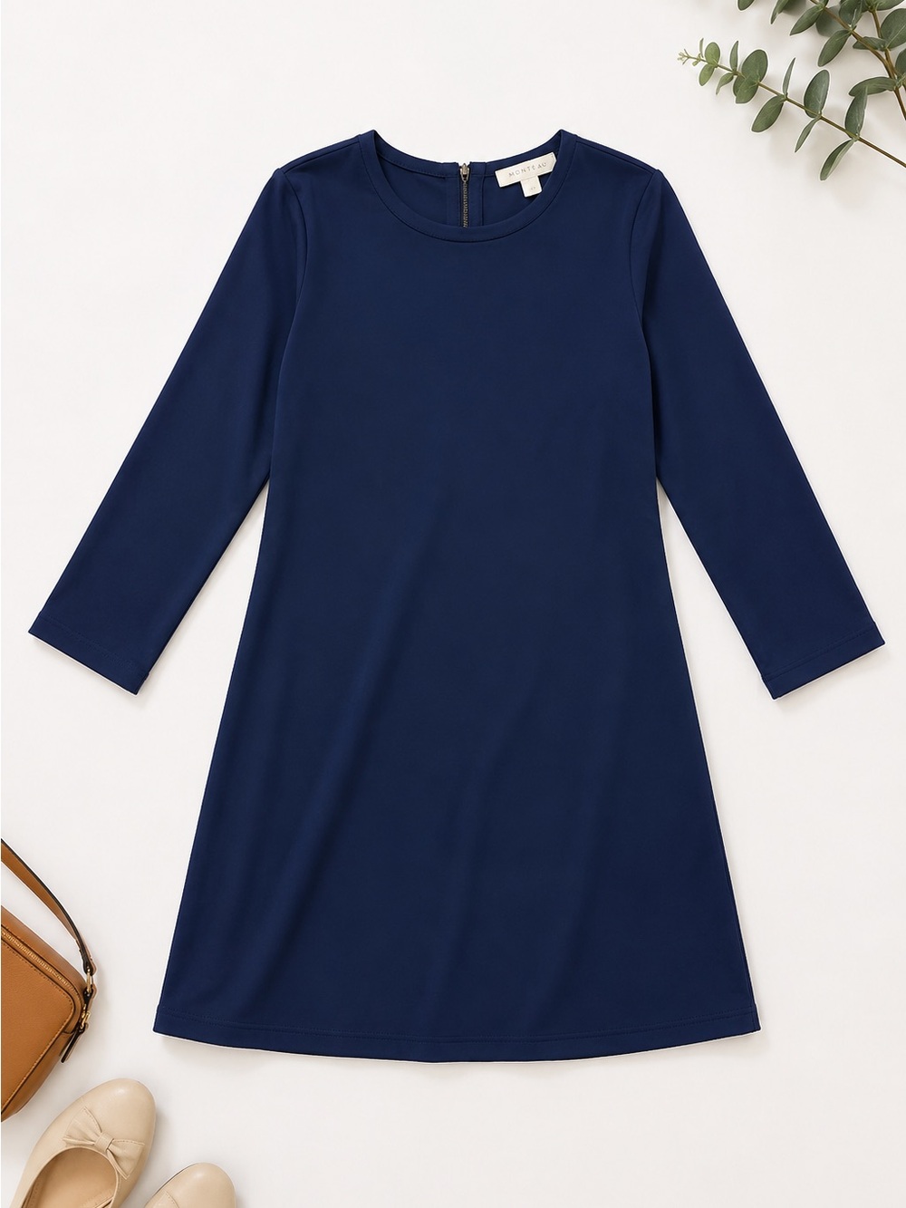 Michael Kors Navy Blue midi‎  Dress